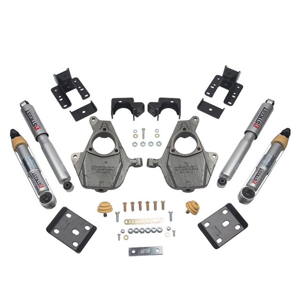 Belltech Lowering Kit For Chevy Silverado All Cab 2WD 3-4F / 5-6R | 16.5-17 | 1014SP (TLX-bel1014SP-CL360A70)