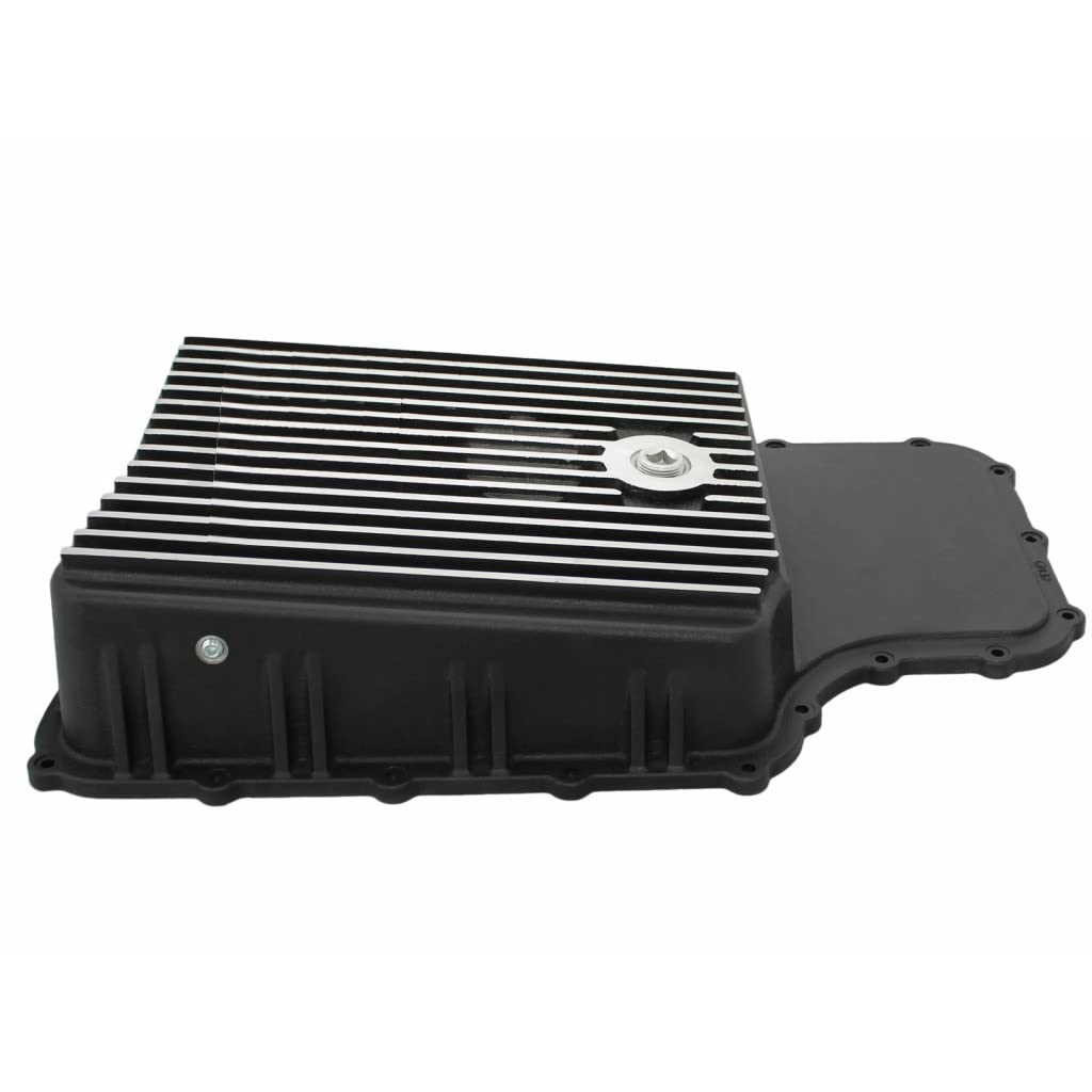 aFe For Ford Trucks 6R140 2011-2014 Power Transmission Pan Black Machined V8 | (TLX-afe46-70182-CL360A70)