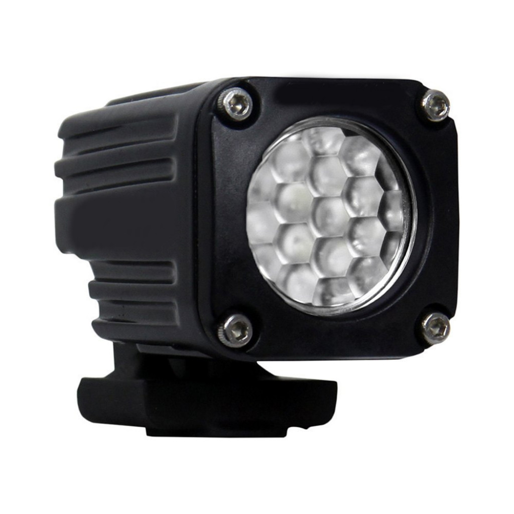 Rigid-Industries Diffused Beam LED Light | Ignite Series | Surface Mount | Black