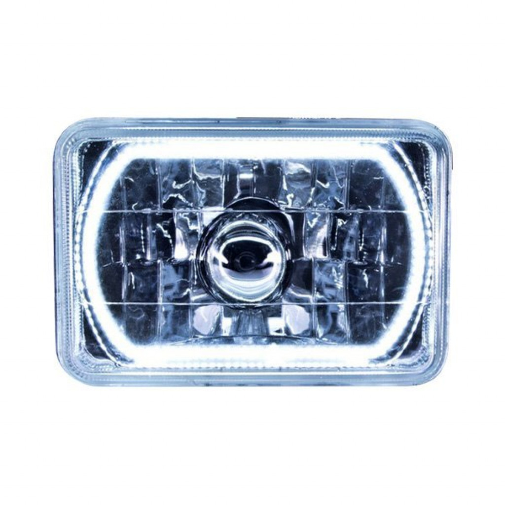 Oracle Headlight For Pontiac Firebird 1977-1981 | Pre-Installed Lights | 4 x 6 in. | Sealed Beam | White Halo