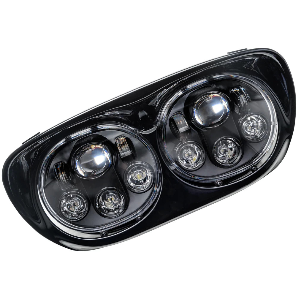 Oracle Headlight For Harley Road Glide | Replacement | LED | Black