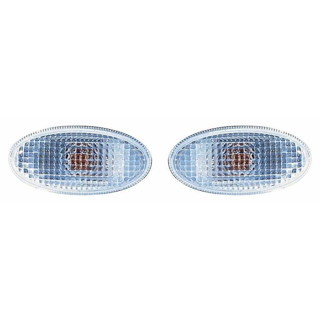 For Mazda 3 Side Repeater Light Assembly 2004 05 06 07 08 2009 Pair Driver and Passenger Side | DOT Certified | MA2570102 (PLX-M1-315-1413N-AF-CL360A2)