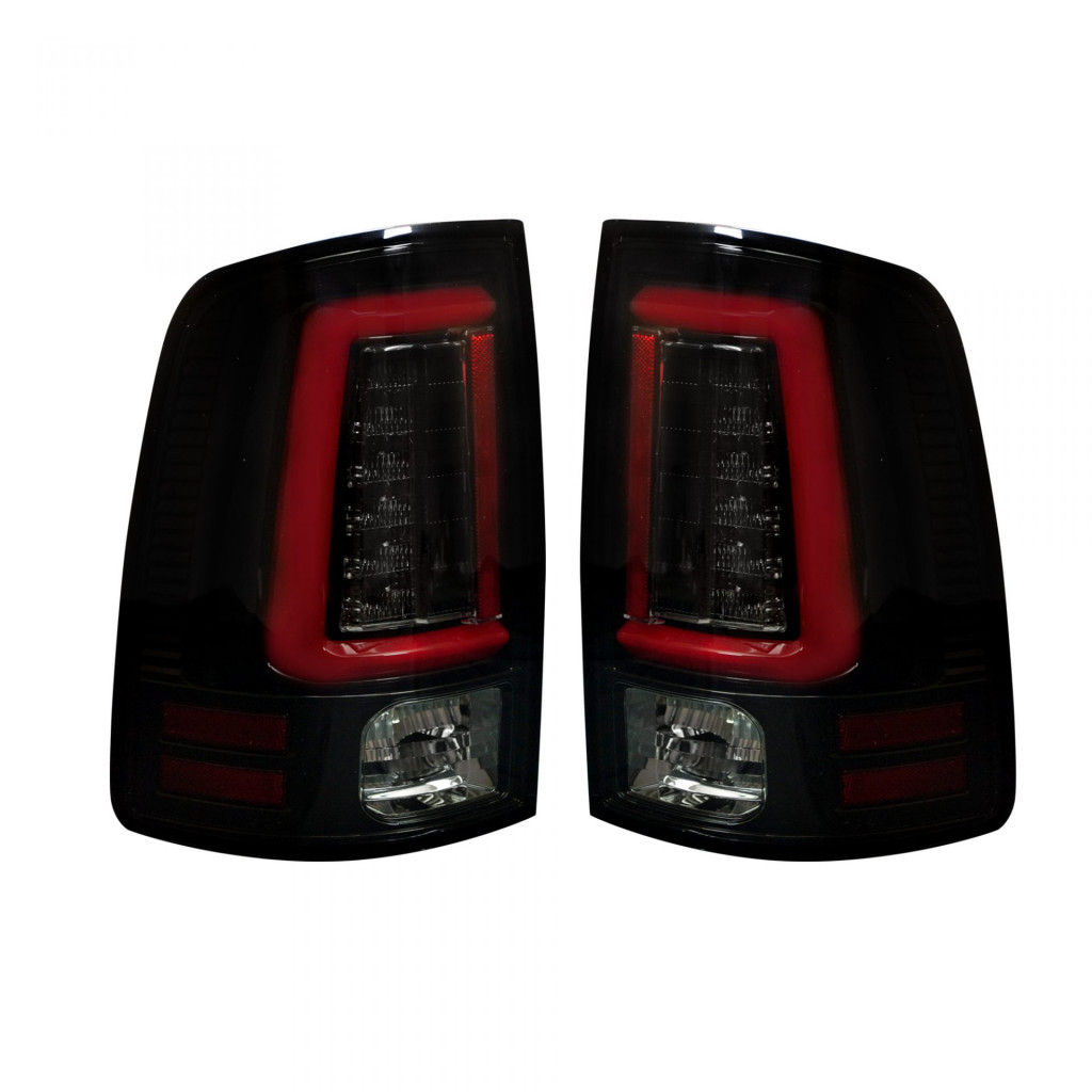 Recon Tail Lights For Ram 1500/2500/3500 2013 2014 2015 Driver or Passenger Side | LED | Smoked Lens