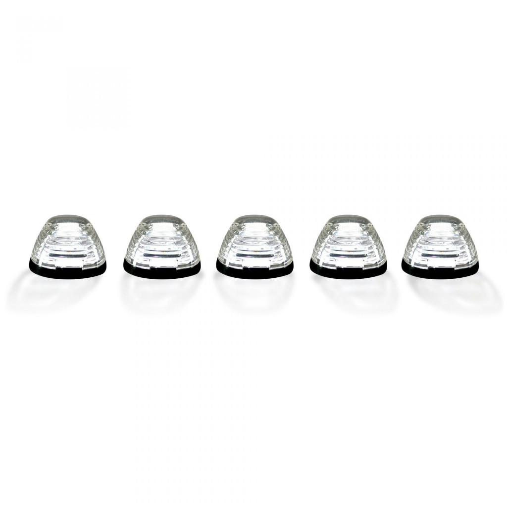 Recon Cab Roof Lights For Ford F-250/F-350 /F-450 Super Duty 1999-2016 Clear | w/ White High-Power LED