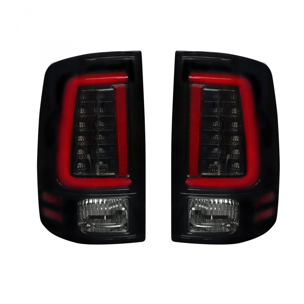 Recon Tail Lights For Ram 1500/2500/3500 2011 2012 2013 Driver or Passenger Side | OLED | Smoked Lens