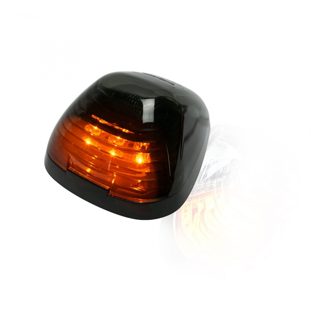 Recon Cab Roof Light For Ford F-450/F-550 Superduty 1999-2016 | Smoked Lens with Amber LED