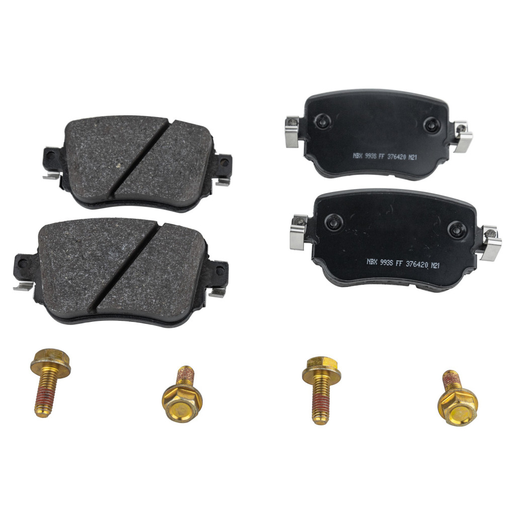 SureStop Brake Pads For Volkswagen Golf 2015 2016 | 2-Wheel Set | Rear