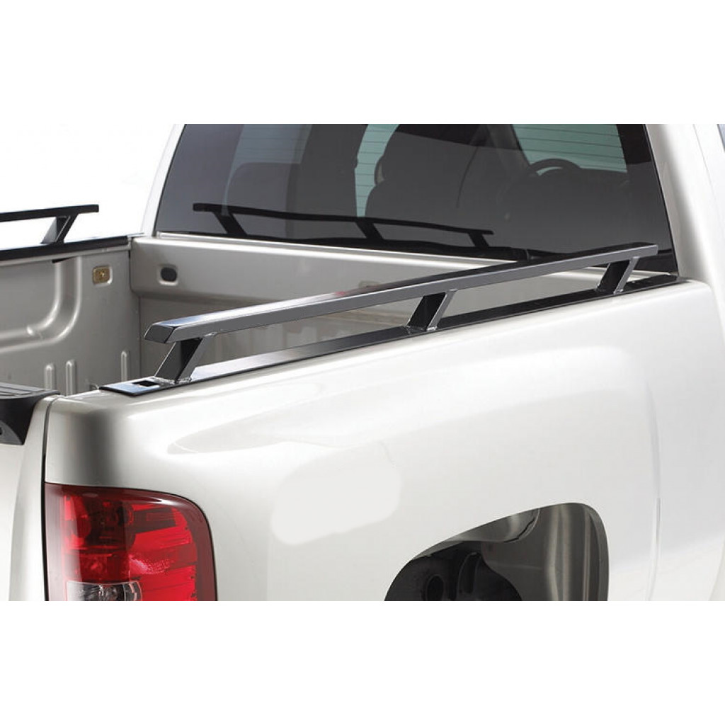 BackRack Side Rails Toolbox Compatible With F-350 Super Duty 1999-2016 | 8ft Bed | 21in.