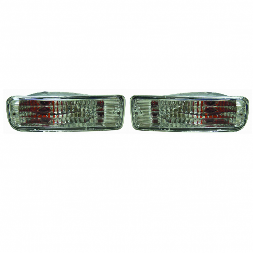 For Toyota 4Runner 1996-1998 Signal Light Assembly Diamond Pair Driver and Passenger Side TO2536105 (CLX-M1-311-1623PXASVC)