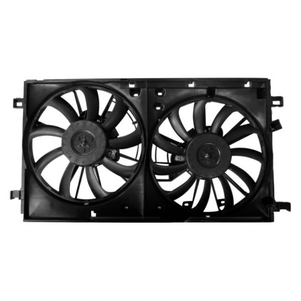 For Toyota Prius Prime 2017 18 19 20 21 2022 Dual Radiator & Condenser Fan | Male | Replacement For TO3115212 | 16363-37110