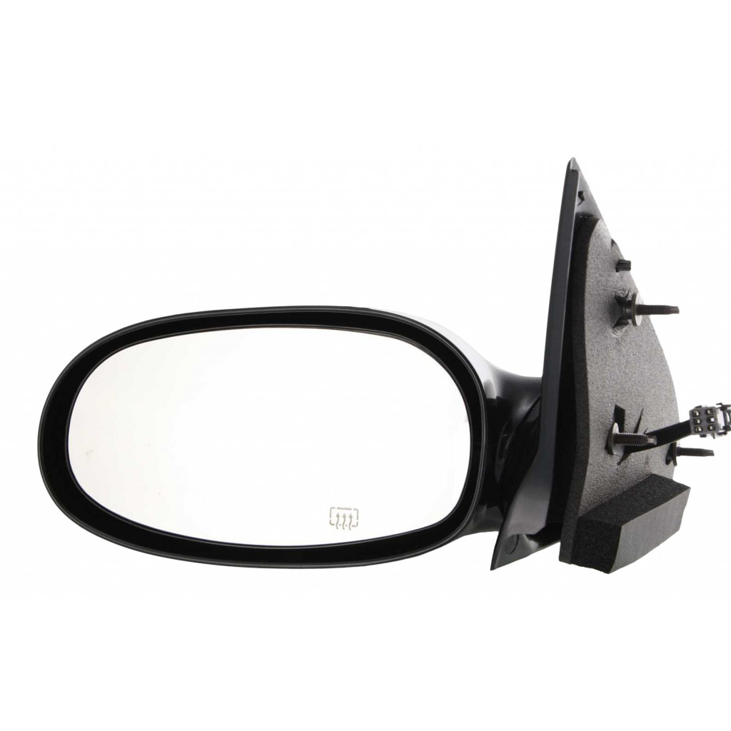 For Saturn LW1/LW2 2000 Door Mirror Driver Side | Power | Heated | Gloss Black