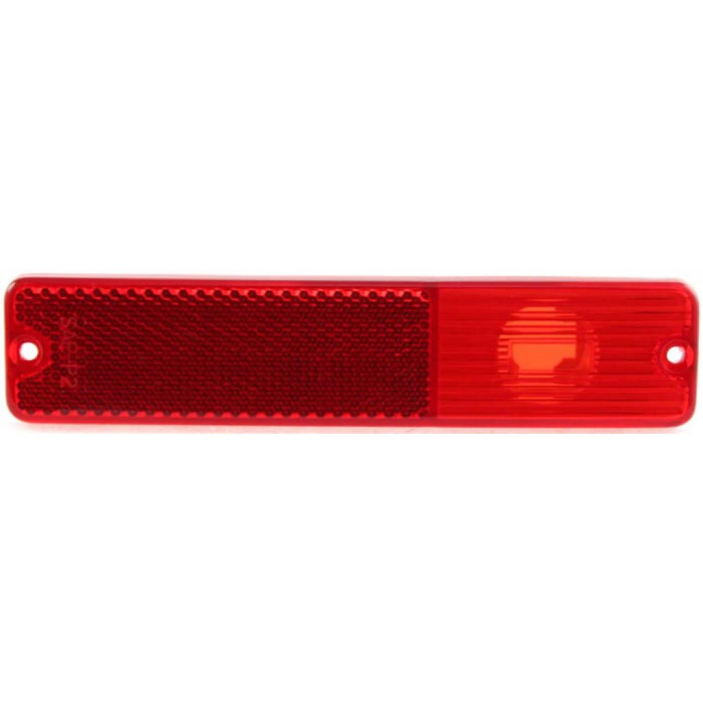 For Jeep CJ7 Side Marker Light 1976-1986 Driver OR Passenger Side | Single Piece | Rear | Red | CH2860101 | J0994021 (CLX-M0-USA-J732301-CL360A70)