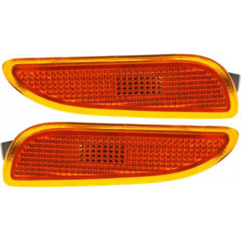 For Mercedes-Benz CLK55 AMG Side Marker Light 2003 04 05 2006 Pair Driver and Passenger Side MB2554106 (PLX-M0-18-0742-01-1-CL360A2)