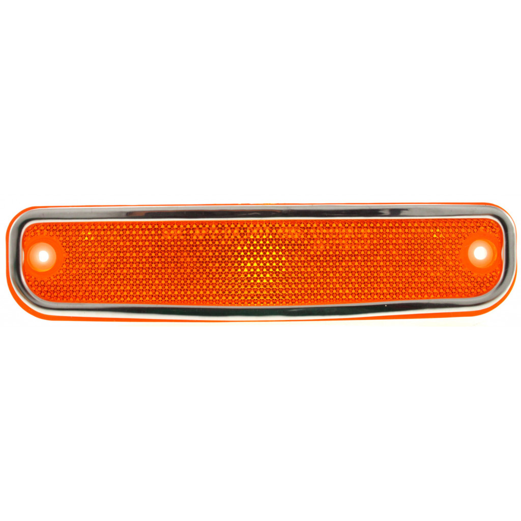 KarParts360: For GMC C25 Suburban Side Marker Light Assembly 1979 1980 Driver OR Passenger Side | Single Piece | Plastic Amber Halogen DOT Replaces GM2550108 | 18-1198-6 (CLX-M0-18-1198-66-CL360A14)