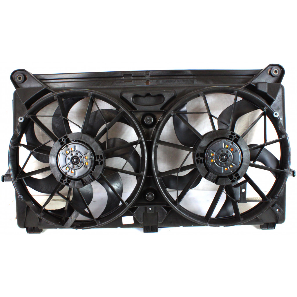 For Chevy Silverado 2500 HD 2005 2006 2007 Radiator and Condenser Cooling Fan