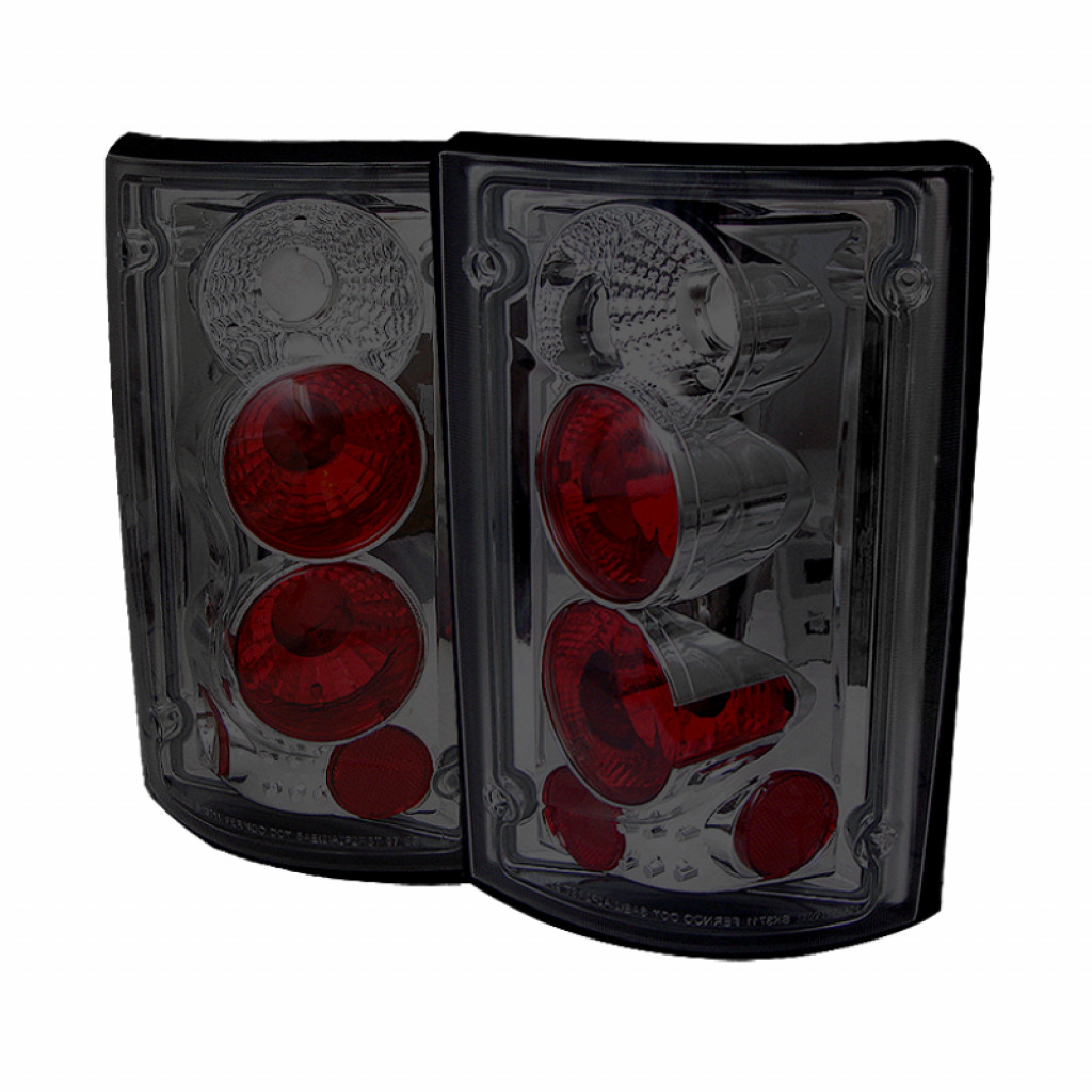 Spyder For Ford E-350 Super Duty 1999-2006 Euro Tail Lights Pair | Smoke | 5002945