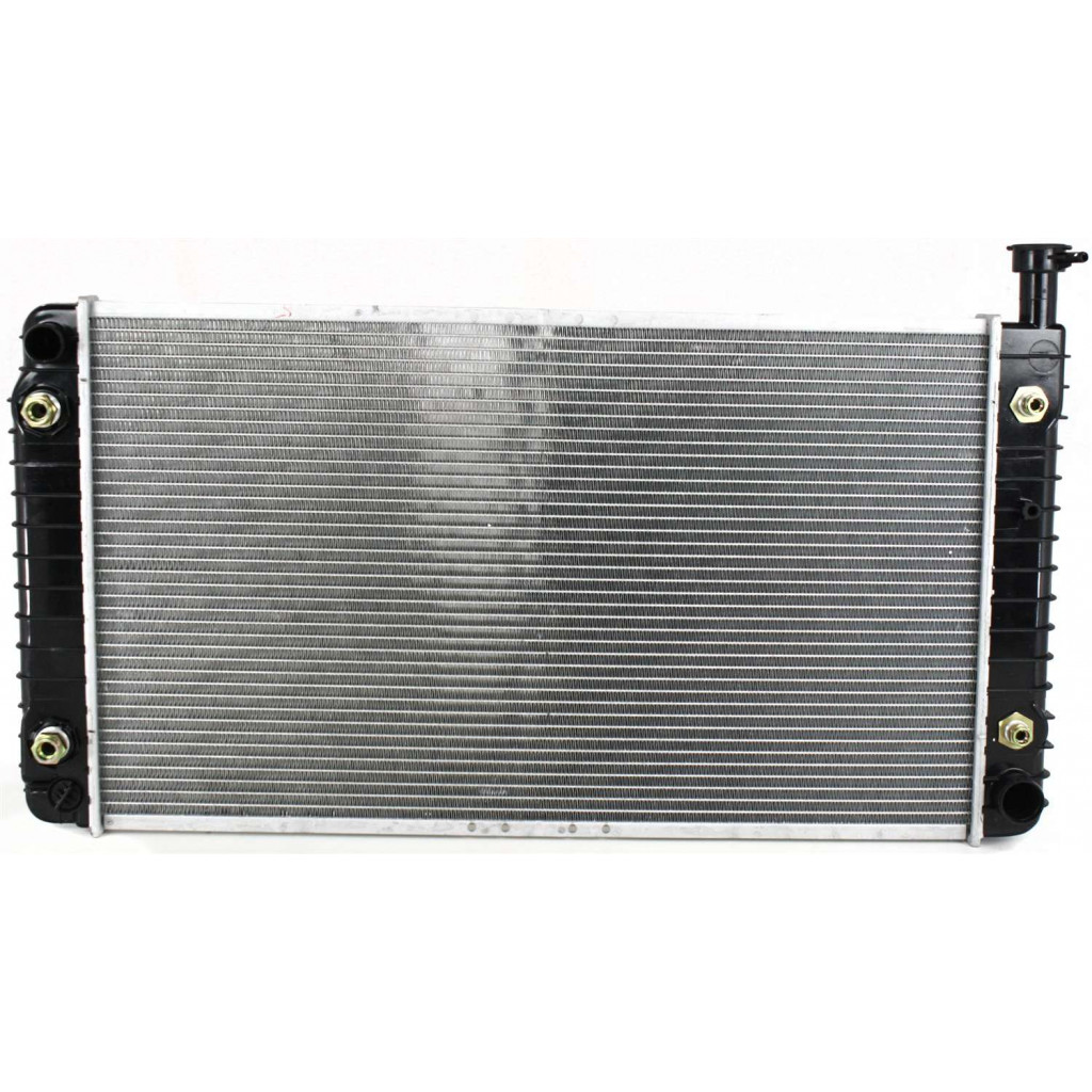 For Chevy 1500 / 2500 Express Radiator 1996-2002 | Gas | w/ Engine Oil Cooler | 4.3L / 5.7L Engine | 1-Row Core | Plastic Tank | Aluminum Core | GM3010304 | 15762434 (CLX-M0-USA-P2042-CL360A70)