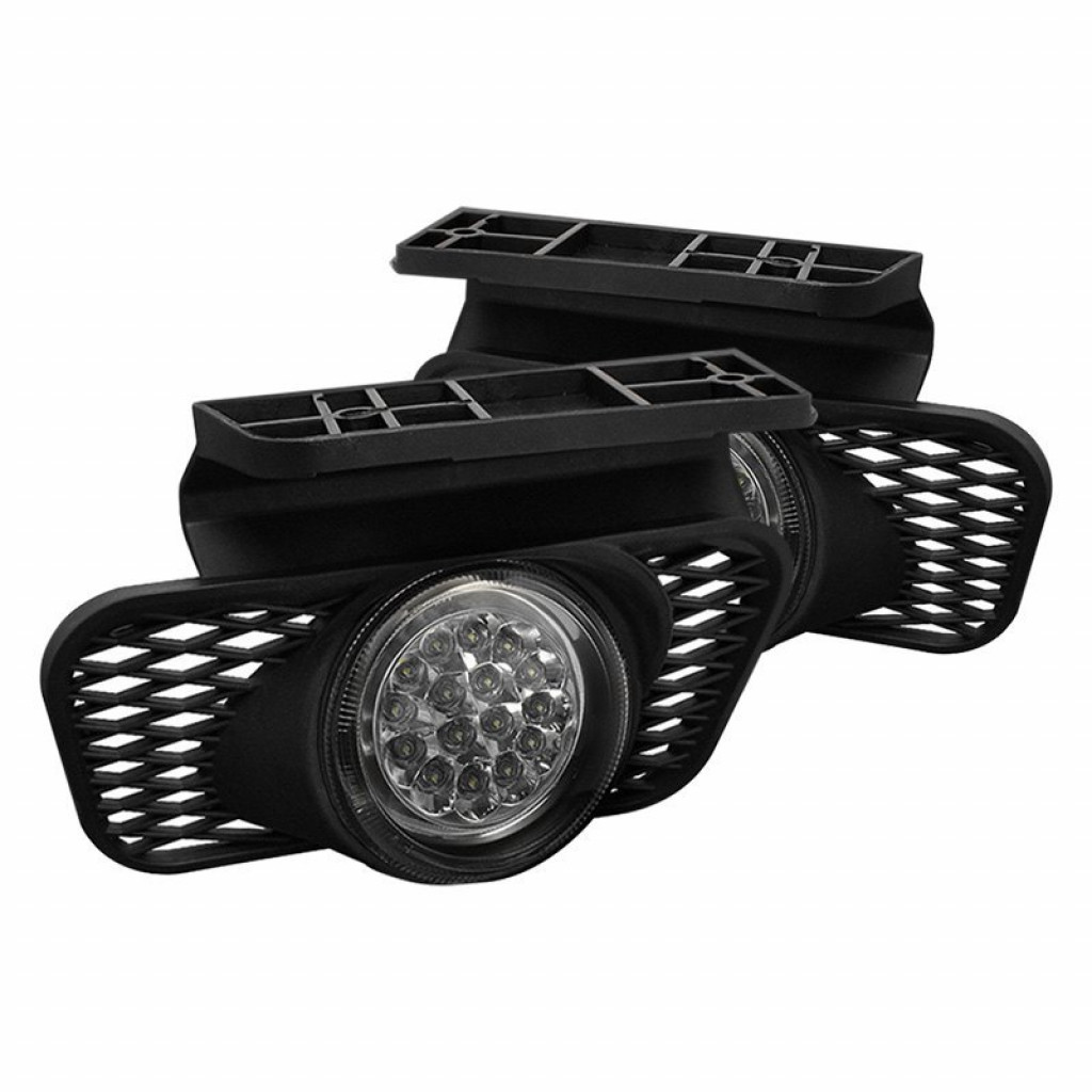 Spyder For Chevy Avalanche 1500/2500 2002-2006 Fog Light Pair w/ Switch FL-LEDCSIL03C | 5015556