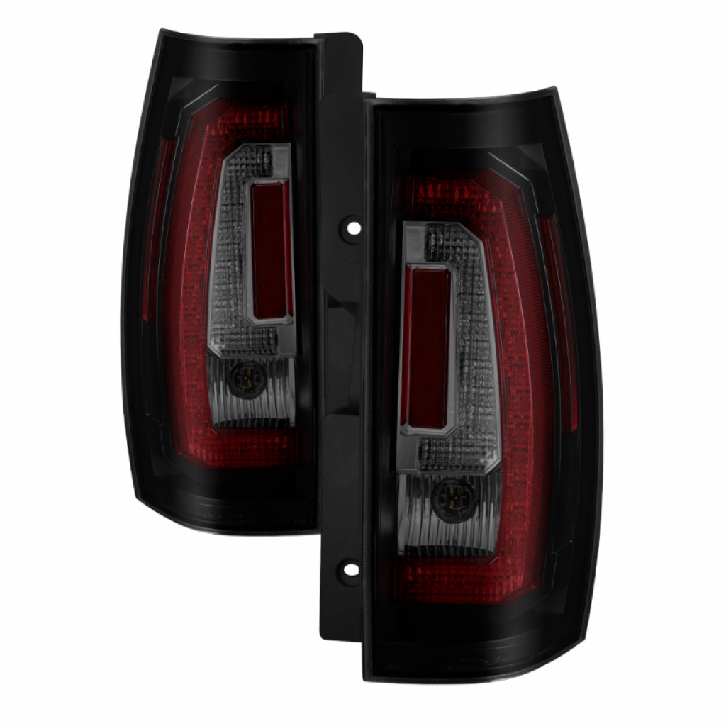 Spyder For Chevy Suburban 2007-2014 Tail Lights Pair | V2 | LED | Black Smoke | 5083425