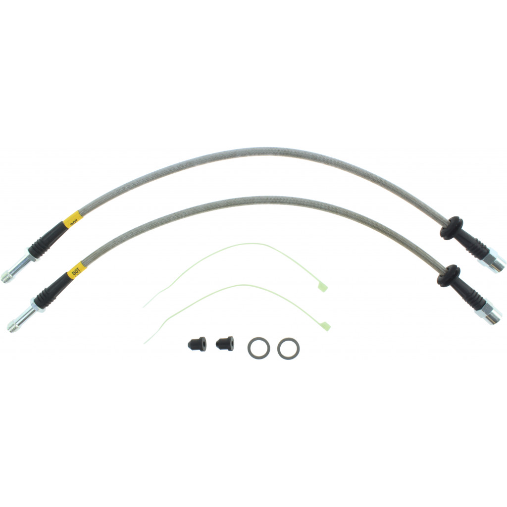 StopTech For BMW 325Ci 2000-2006 Brake Lines Stainless Steel | Front (TLX-sto950.34005-CL360A76)