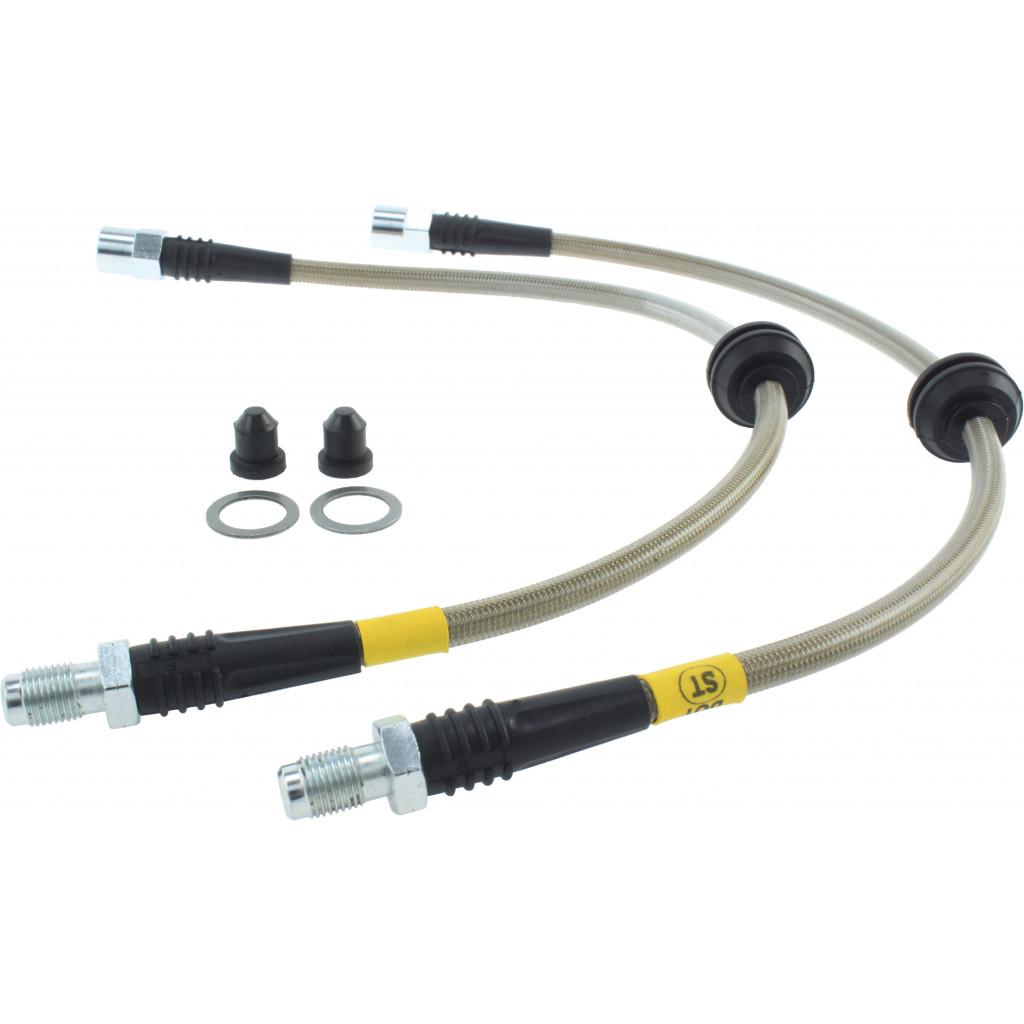 StopTech For Mini Cooper 2008 2009 2010 Brake Lines Stainless Steel - Rear | (TLX-sto950.34526-CL360A70)