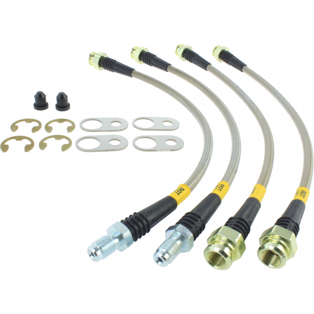 StopTech For Mitsubishi Outlander 2007-2015 Brake Lines Stainless Steel - Rear | (TLX-sto950.46509-CL360A71)