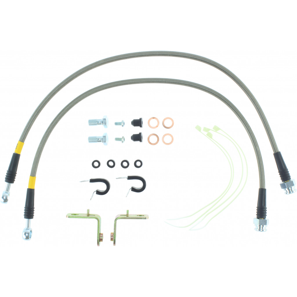 StopTech For Ford Expedition 1997-2002 Brake Line Kit | Stainless Steel - Front | (TLX-sto950.65001-CL360A72)