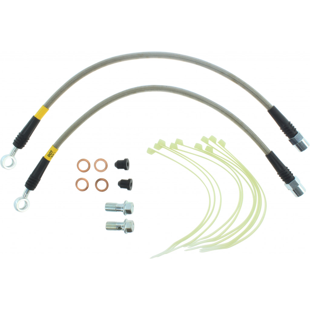 StopTech For Audi S6 1995 Brake Line Kit Stainless Steel - Front | (TLX-sto950.33006-CL360A72)