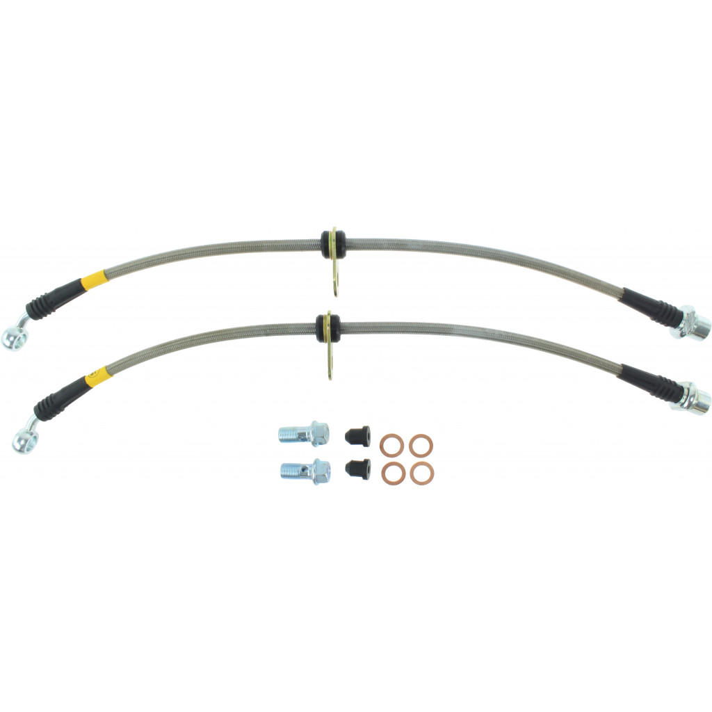 StopTech For Toyota Yaris 2012 13 14 2015 Brake Line Kit Stainless Steel - Rear | (TLX-sto950.44508-CL360A70)