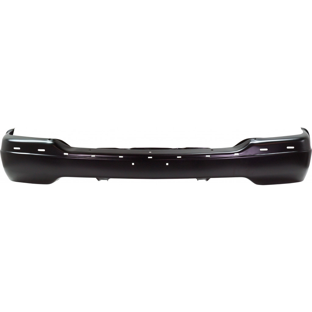 For GMC Sierra 1500 / 2500 HD Front Bumper 2001 2002 | Painted Black | w/o Air-Holes | w/o Bracket | GM1002374 | 12479717 (CLX-M0-USA-20120-CL360A72)