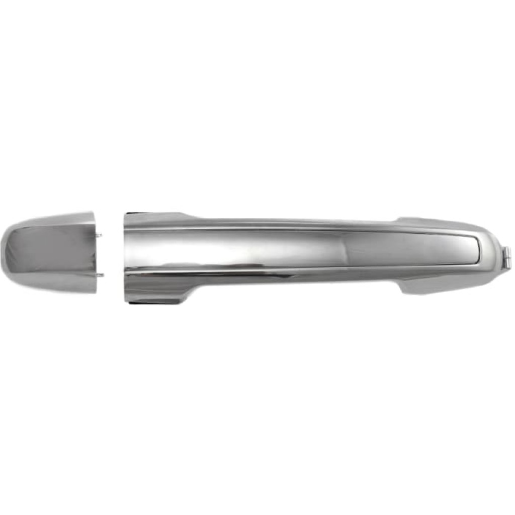 For Hyundai Sonata Exterior Door Handle Rear, Driver Or Passenger Side Chrome (2006 - 2010) | Without Key Hole| Trim:All Submodels (CLX-M0-USA-REPH494701C-CL360A1)
