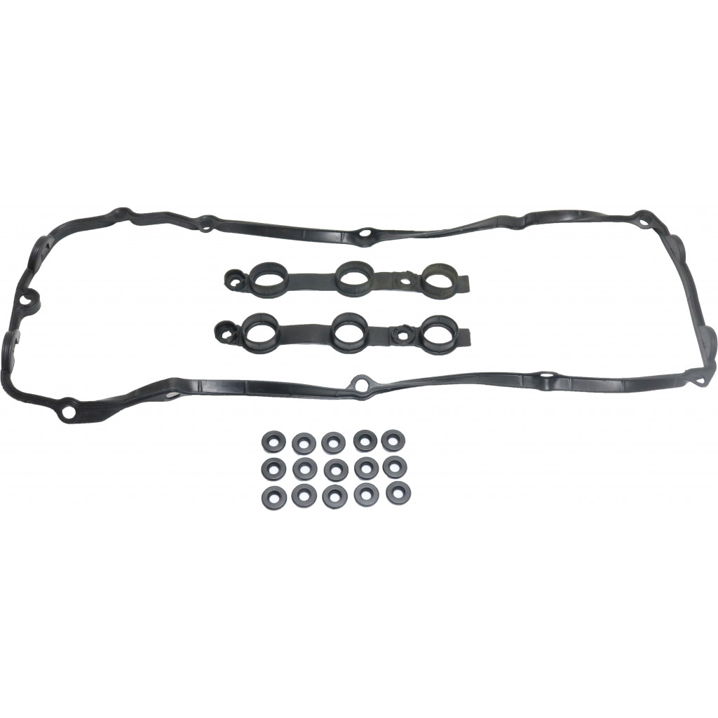 For BMW Z3 Valve Cover Gasket 2002 | w/ Spark Plug Tube Seals | 6 Cyl | 2.5L / 3.0L Engine | Rubber Material (CLX-M0-USA-REPB312902-CL360A73)