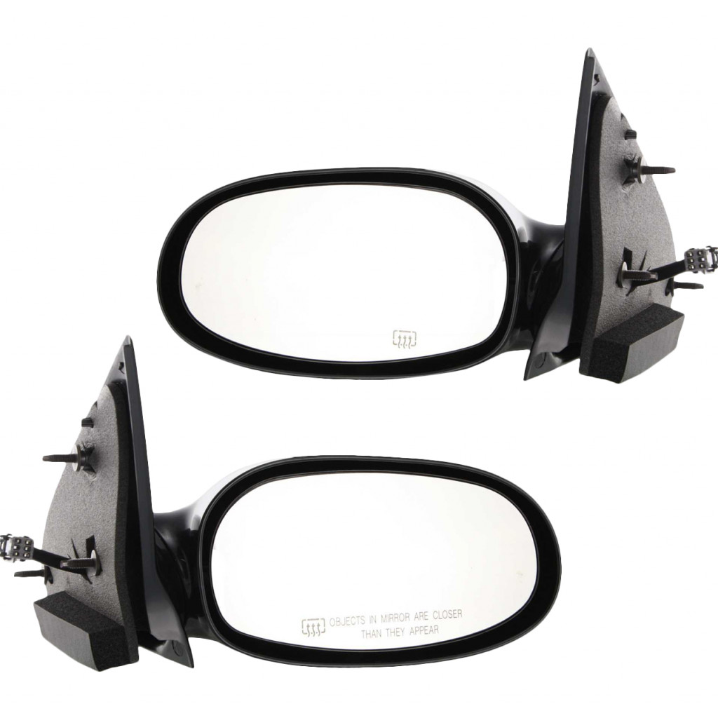 For Saturn LS1 2001 2002 2003 2004 Door Mirror Driver and Passenger Side | Pair | Power | Heated | Paint to Match | Replacement For 22707324, 22707325 | GM1320235, GM1321235