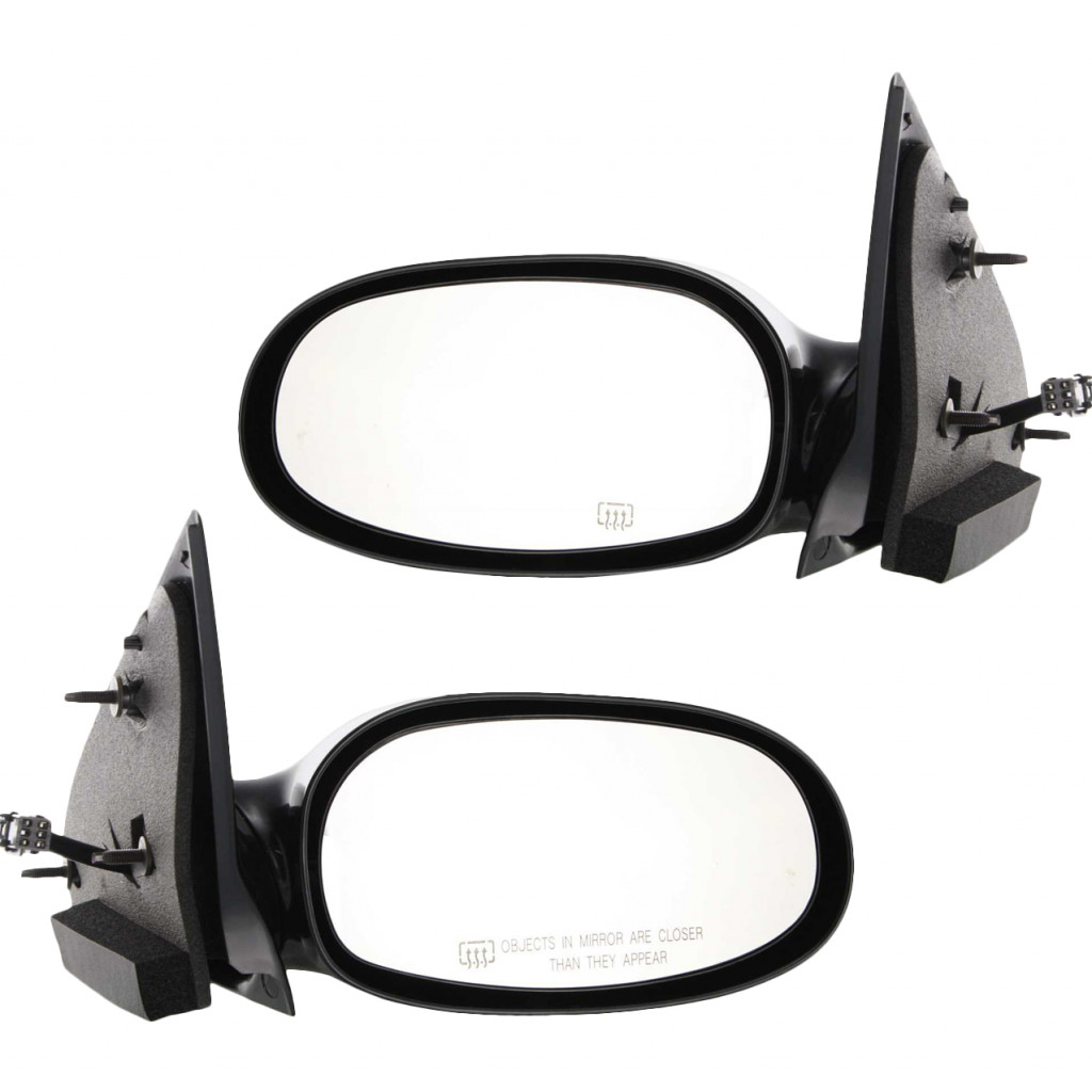 For Saturn LW1 2001 2002 2003 2004 Door Mirror Driver and Passenger Side | Pair | Power | Heated | Paint to Match | Replacement For 22707324, 22707325 | GM1320235, GM1321235