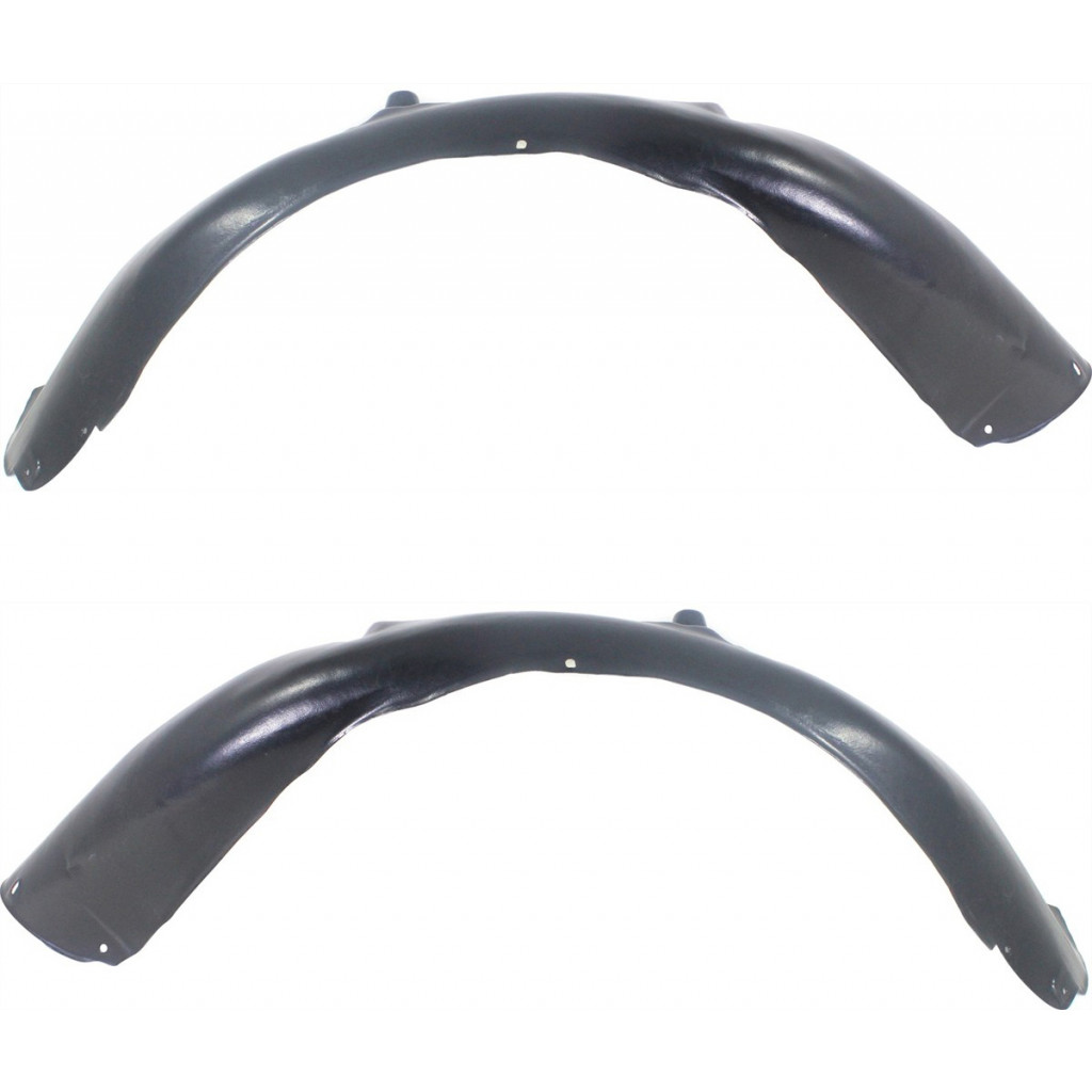 For Audi A4 Quattro Splash Guard / Fender Liner 2002 03 04 2005 Driver and Passenger Side Pair / Set | Front | Sedan/Wagon | Base/Avant | AU1248105 + AU1249105 | 8E0821171B + 8E0821172B (PLX-M0-USA-A222114-CL360A2)