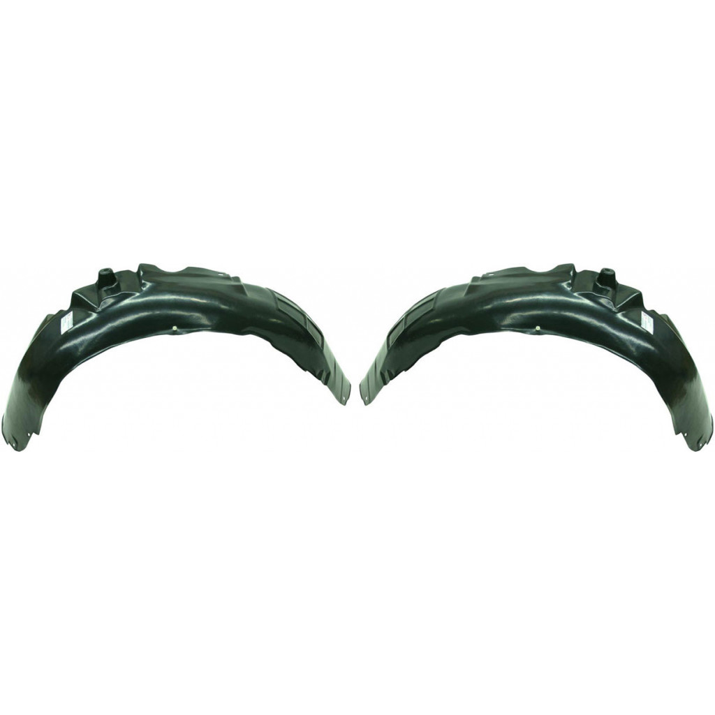 For Audi A4 Splash Guard / Fender Liner 2005 06 07 2008 Driver and Passenger Side Pair / Set | Front | Sedan/Wagon | Base/Avant | AU1250100 + AU1251100 | 8E0821171E + 8E0821172E (PLX-M0-USA-A222152-CL360A1)