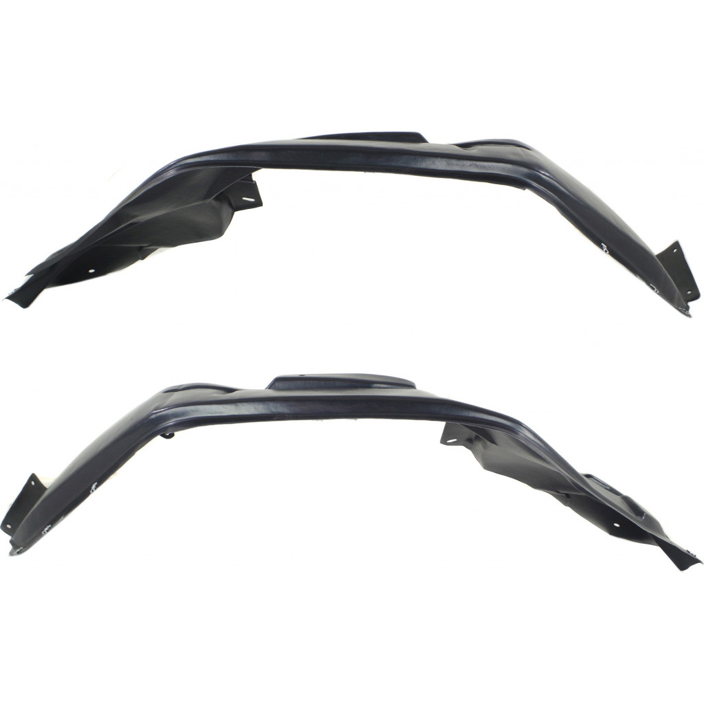For Jeep Patriot Splash Guard / Fender Liner 2011-2017 Driver and Passenger Side Pair / Set | Front | All Submodels | CH1248165 + CH1249165 | 5182557AD + 5182556AD (PLX-M0-USA-REPJ222130-CL360A1)