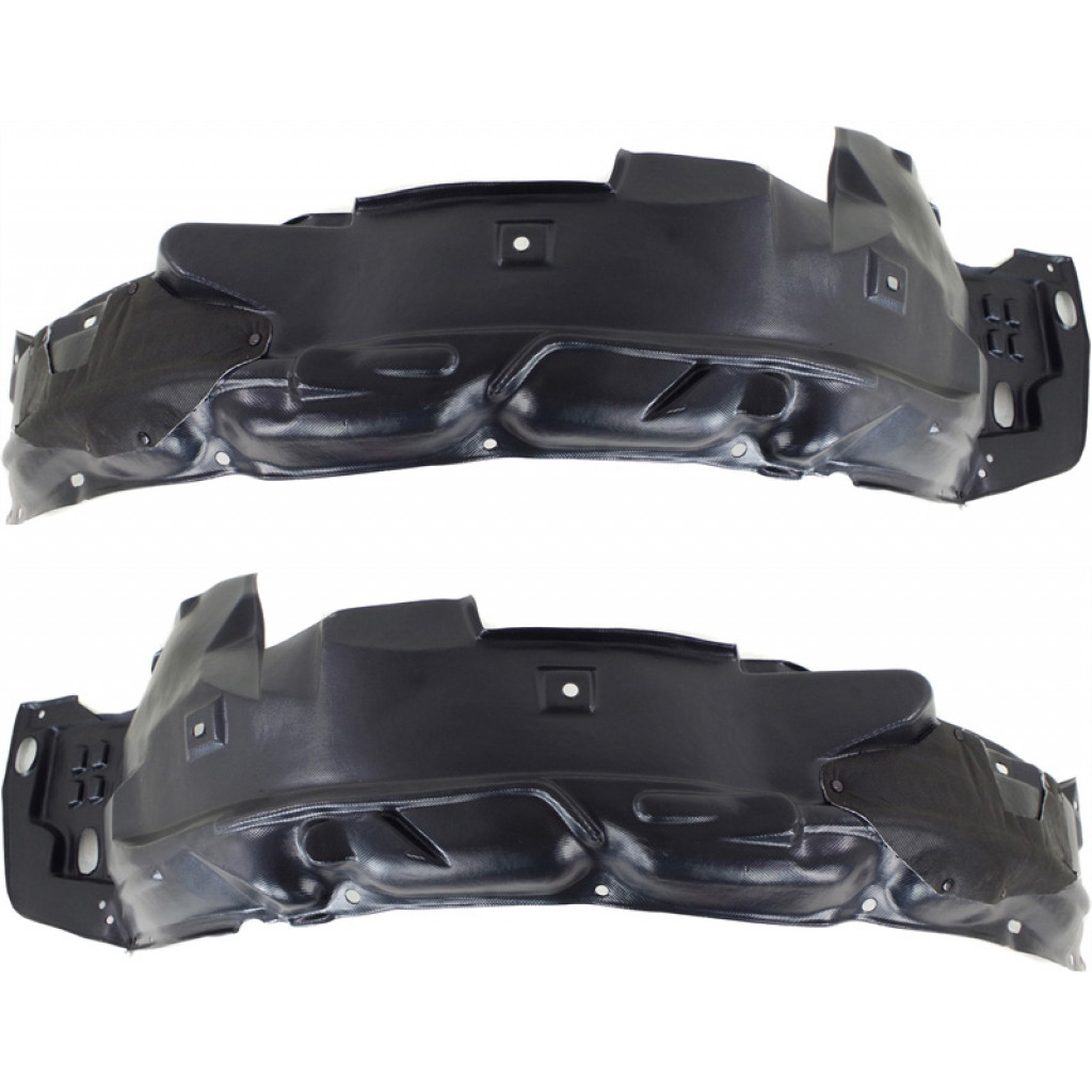 For Honda Civic Splash Guard / Fender Liner 2012 13 14 2015 Driver and Passenger Side Pair / Set | Front | Coupe/Sedan | All Submodels | HO1248142 + HO1249142 | 74151TS8A00 + 74101TS8A00 (PLX-M0-USA-REPH222302-CL360A1)