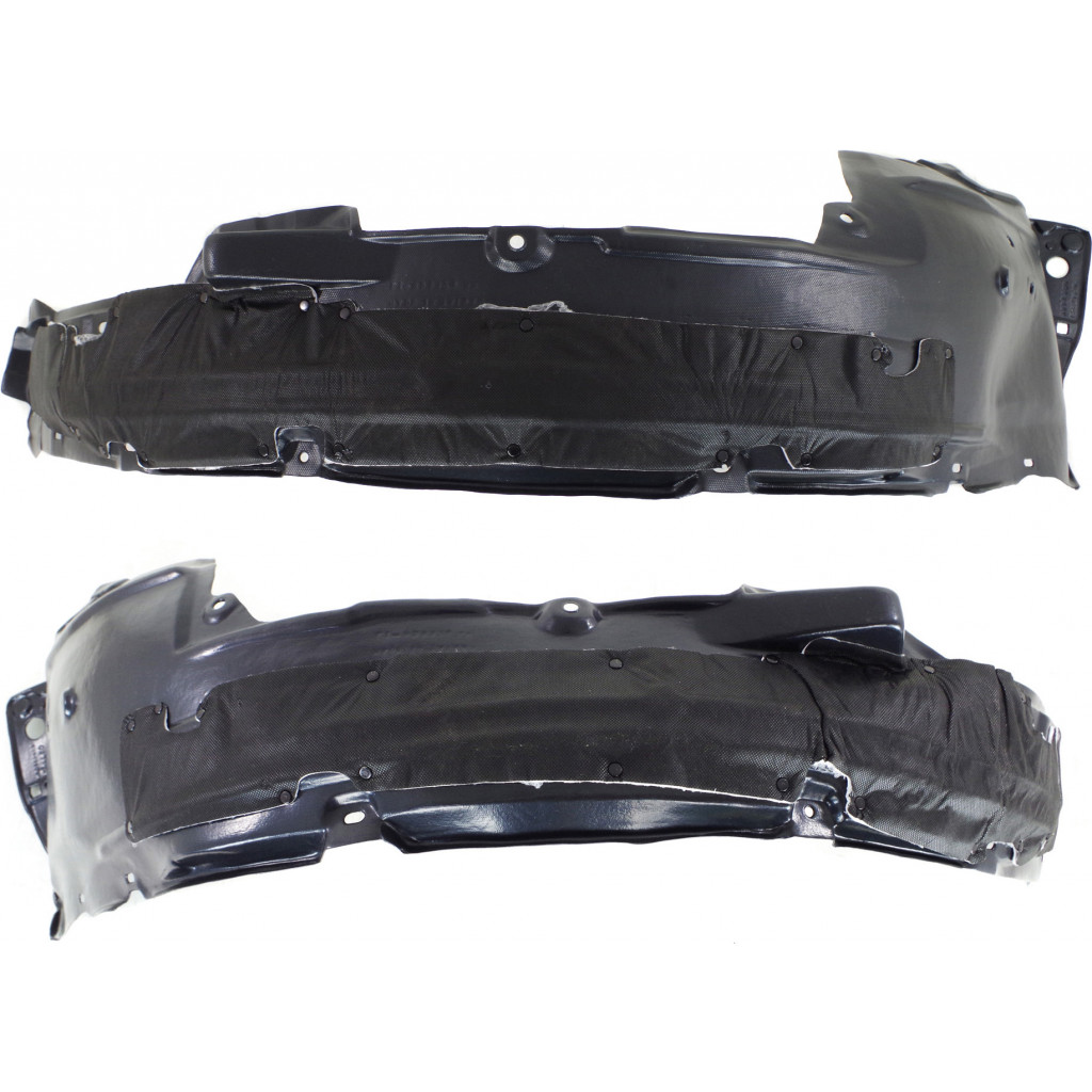 For Honda CR-V Splash Guard / Fender Liner 2012 13 14 15 2016 Driver and Passenger Side Pair / Set | Front | All Submodels | HO1248155 + HO1249155 | 74150T0AA00 + 74100T0AA00 (PLX-M0-USA-REPH222198-CL360A1)