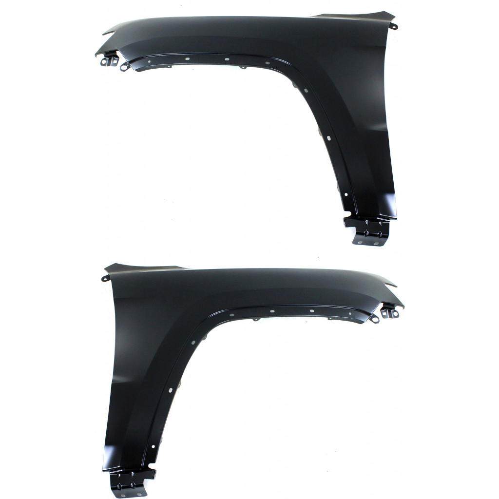 For Jeep Grand Cherokee Fender 2011-2020 Driver and Passenger Side Pair / Set | Front | All Submodels | CAPA Certified | CH1240272 + CH1241272 | 55369597AE + 55369596AE (PLX-M0-USA-REPJ220106Q-CL360A1)