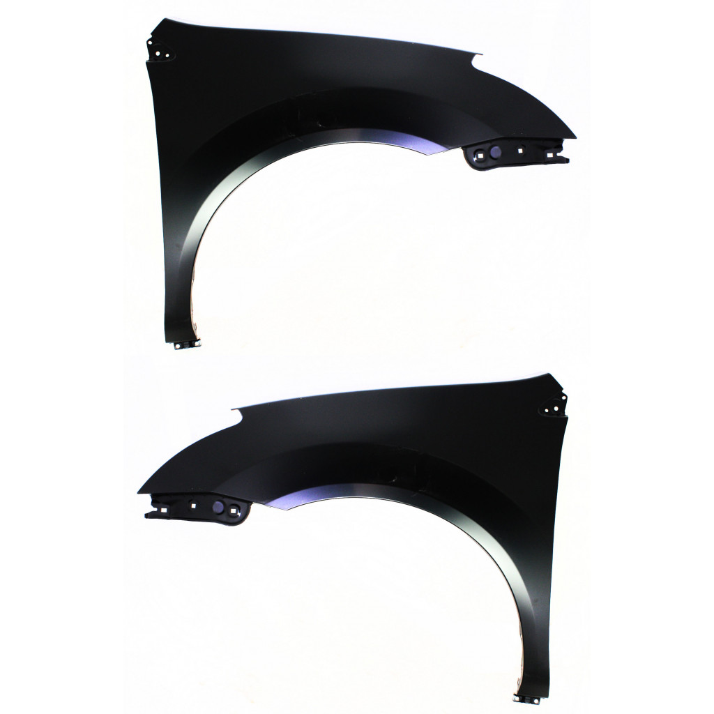 For Nissan Rogue Select 2014 2015 Fender Driver and Passenger Side Pair / Set | Front | S | NI1240198 + NI1241198 | F3113JM0MA + F3112JM0MA (PLX-M0-USA-REPN220116-CL360A2)
