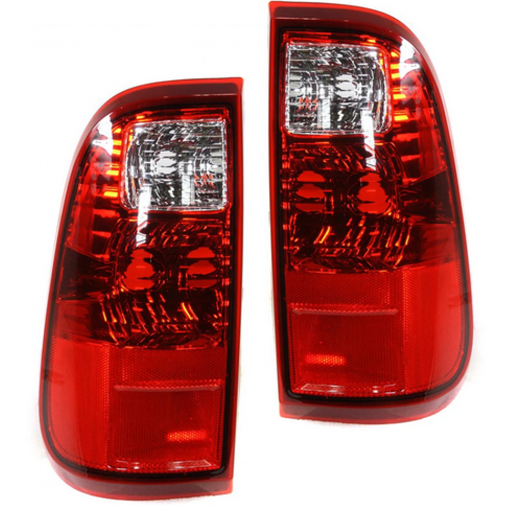 For Ford F-350 Super Duty Tail Light Assembly 2008-2016 Pair Driver and Passenger Side DOT Certified For For FO2800208 (PLX-M1-329-1936L-UF-CL360A2)