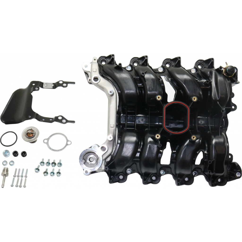 For Mercury Mountaineer Intake Manifold 2002 03 04 2005 | Upper | w/ Thermostat & Bracket | 8 Cyl | 4.6L Engine | 2L2Z9424A | 2L2Z9424AB (CLX-M0-USA-RF31190003-CL360A71)