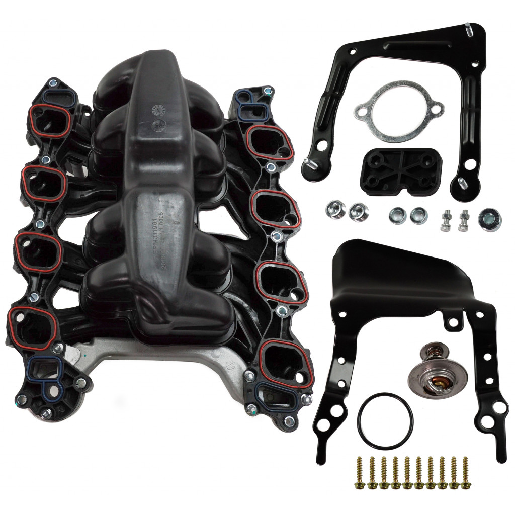 For Mercury Grand Marquis Intake Manifold 2001-2011 | Upper | Kit | 615-175 | 9W7Z9424A | 6W7Z9424AA | 1W7Z9424AB | 3W7Z9424AA (CLX-M0-USA-REPM311901-CL360A73)