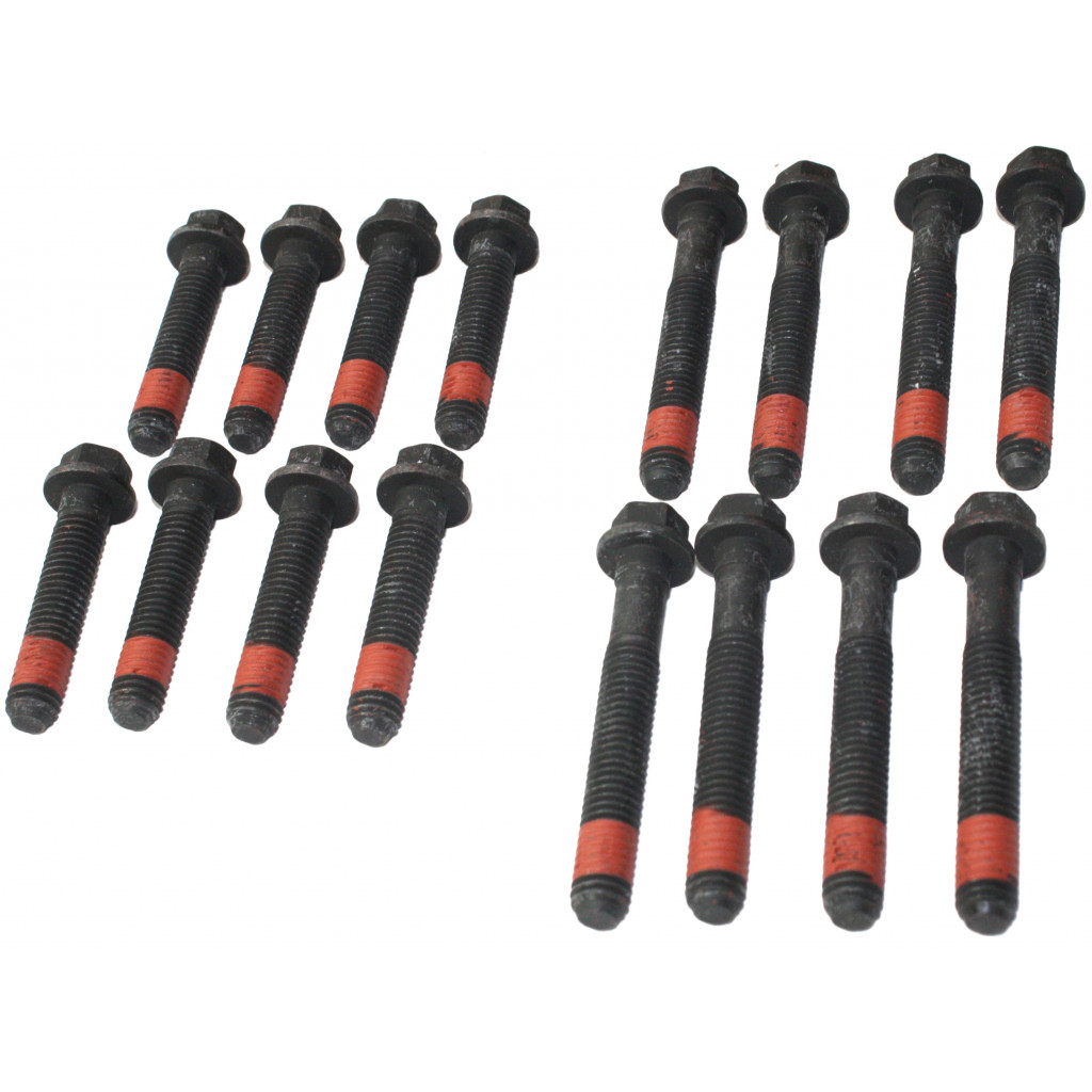 For Chevy Camaro Cylinder Head Bolt 1995-2002 | Set of 16 | 6 Cyl | 3.8L OHV Engine (CLX-M0-USA-REPB320201-CL360A75)