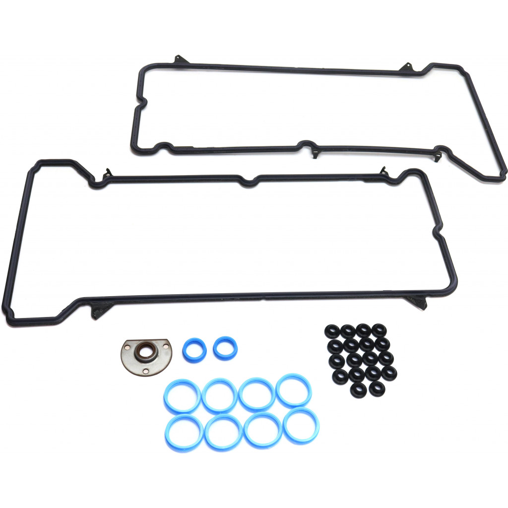 For Pontiac Bonneville Valve Cover Gasket 2004 2005 | 8 Cyl | 4.0L/4.6L Engine | Rubber Material | w/ Spark Plug Tube Seals & Grommets (CLX-M0-USA-REPC312908-CL360A75)