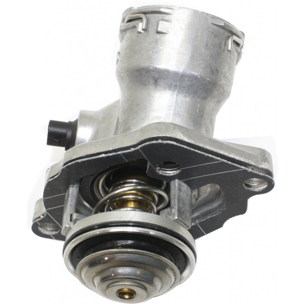 For Mercedes-Benz S400 Thermostat Housing 2010 11 12 2013 | Aluminum | 2722000115 (CLX-M0-USA-REPM318008-CL360A76)