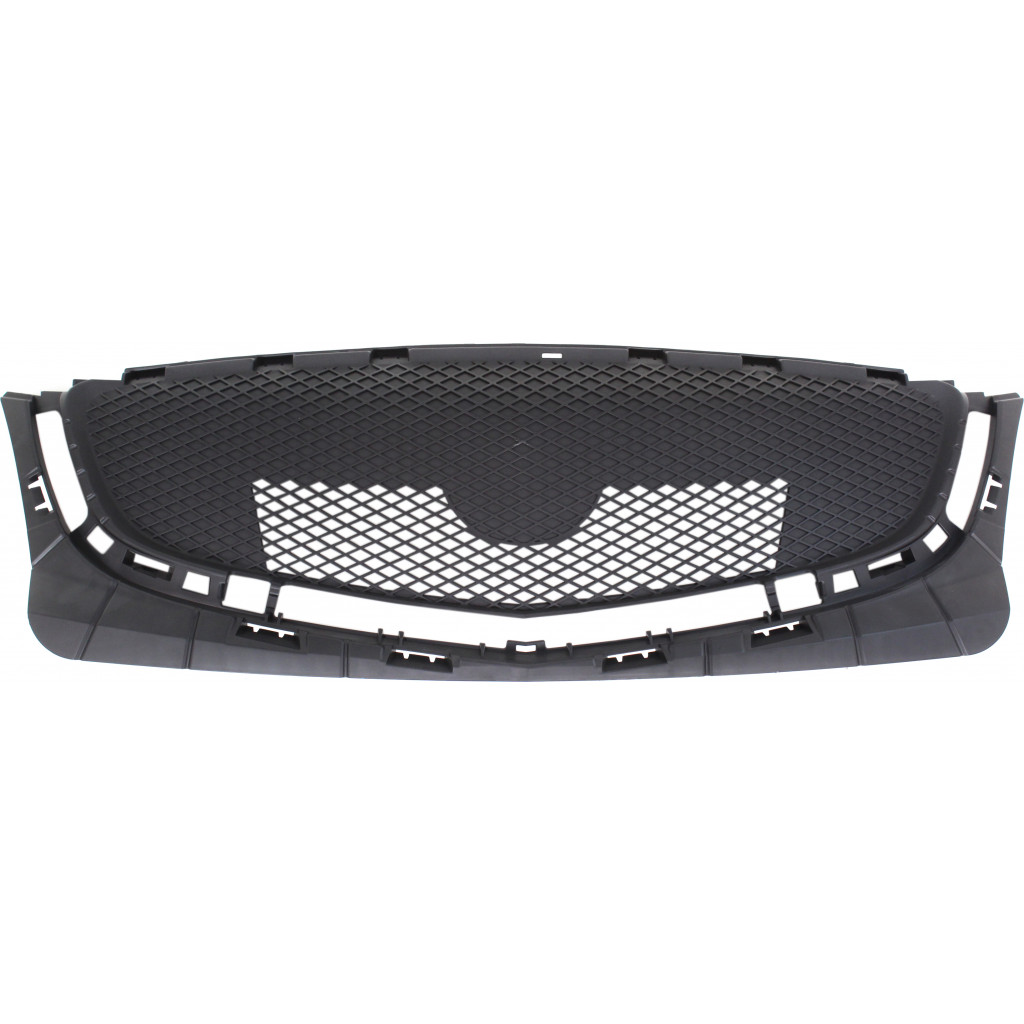 For Buick Verano Grille Bracket 2012 13 14 15 16 2017 | Support | Textured Black | CAPA Cetified | GM1207111 | 20984580 (CLX-M0-USA-REPB072701Q-CL360A70)