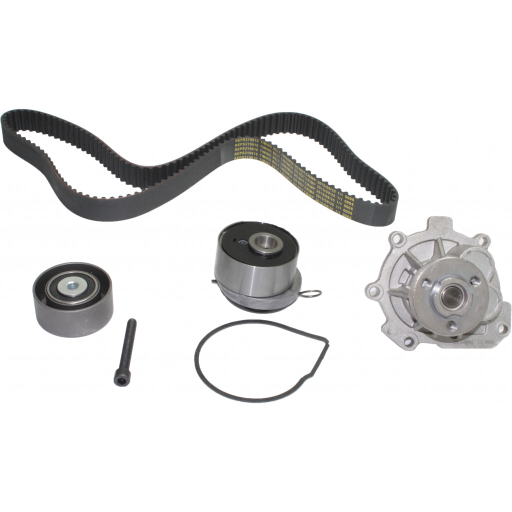For Saturn Astra Timing Belt Kit 2008 2009 | 4 Cyl | TCKWP338 | GTKWP338 | TBK338WP (CLX-M0-USA-REPS319810-CL360A70)