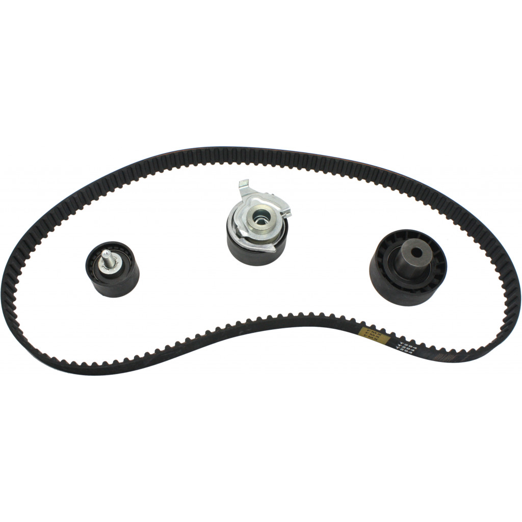 For Ford Escort Timing Belt Kit 1998 1999 | DOHC | 4 Cyl | 2.0L | 1989cc | 121CID | 16 Valve | VIN 3 | Includes 2 Idler Pulleys | Includes 1 Tensioner (CLX-M0-USA-REPF319801-CL360A70)